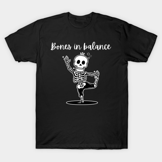 Bones in balance T-Shirt by ICONIS